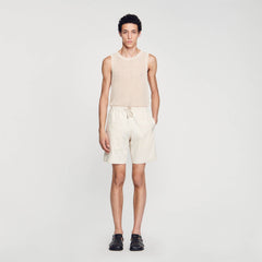 Sandro Men Cotton shorts