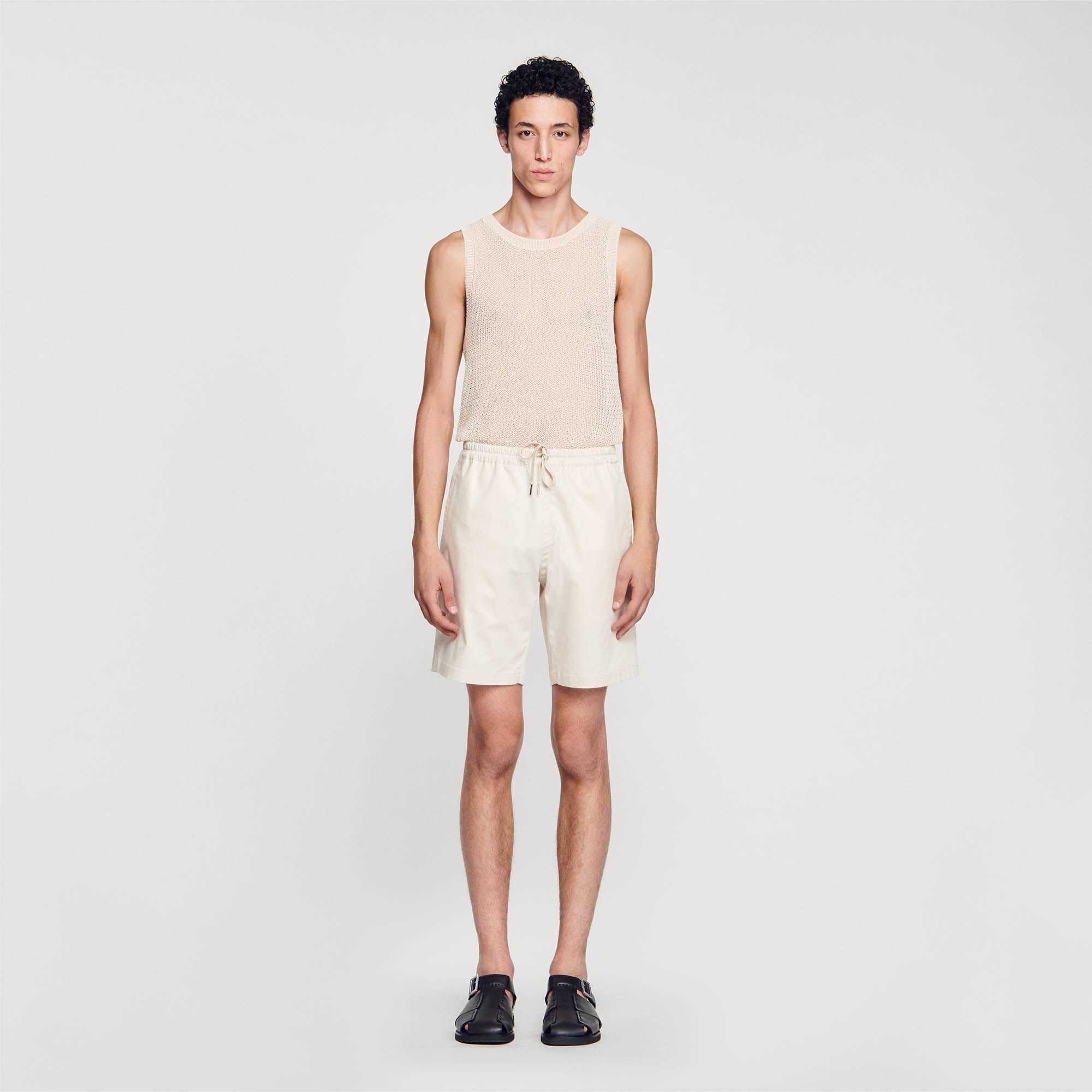 Sandro Men Cotton shorts