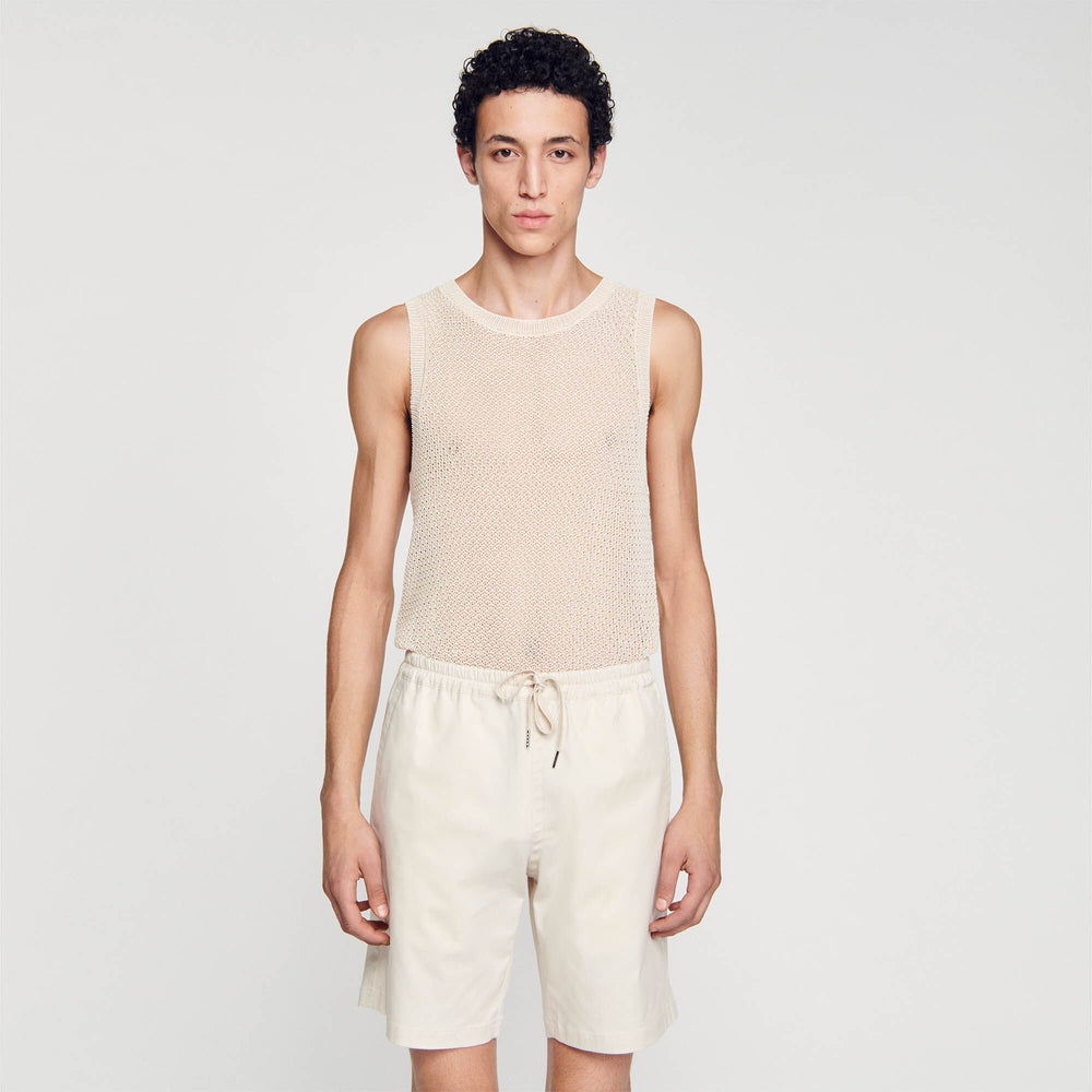 Sandro Men Cotton shorts