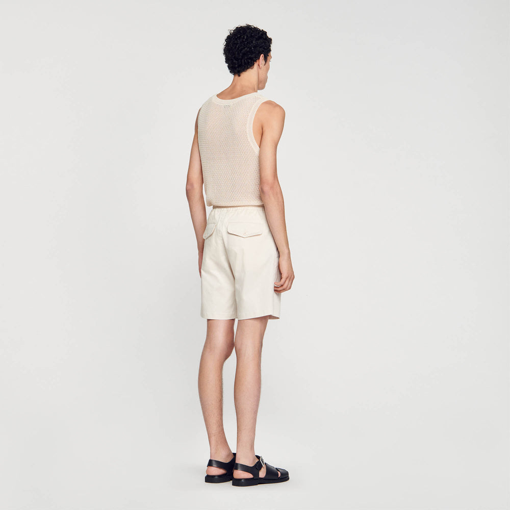 Sandro Men Cotton shorts