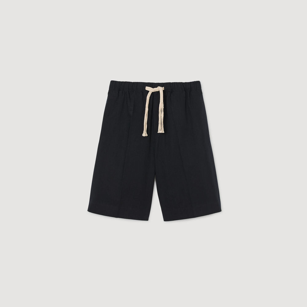 Sandro Men Elasticated waist cotton shorts