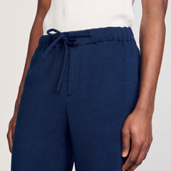 Sandro Men Pleated Bermuda shorts