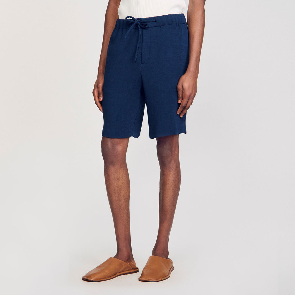Sandro Men Pleated Bermuda shorts