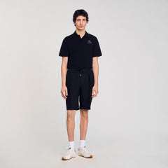 Sandro Men Jersey Bermuda shorts