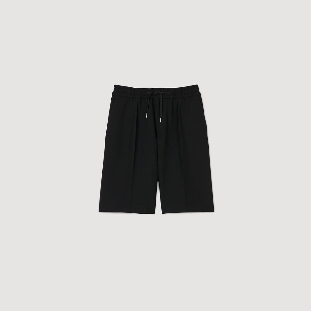 Sandro Men Jersey Bermuda shorts