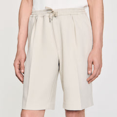 Sandro Men Jersey Bermuda shorts