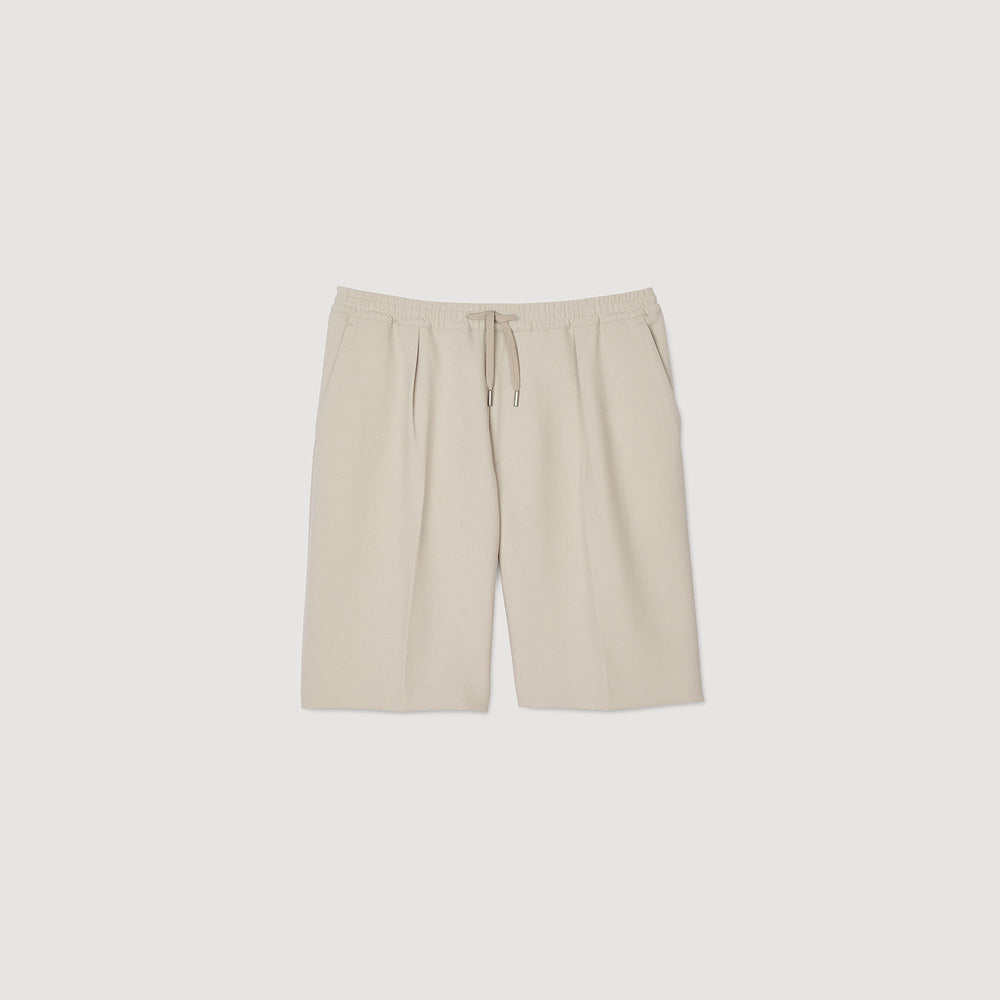 Sandro Men Jersey Bermuda shorts