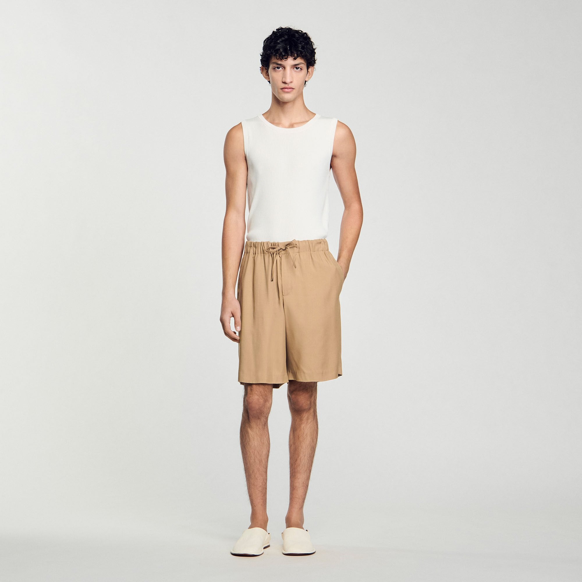 Sandro Men Flowy Bermuda shorts
