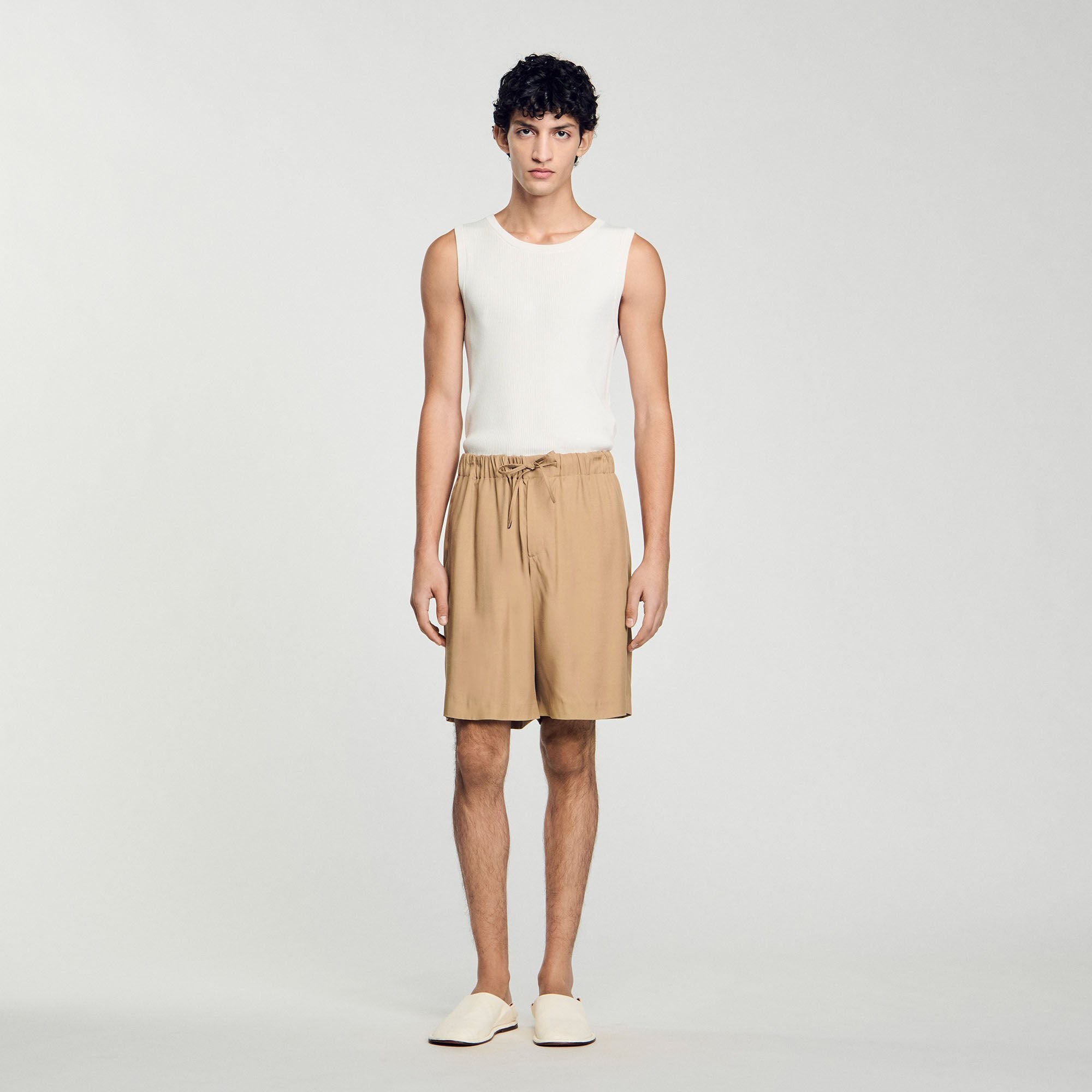 Sandro Men Flowy Bermuda shorts