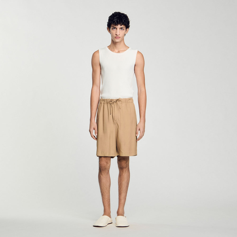 Sandro Men Flowy Bermuda shorts