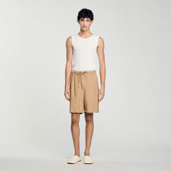 Sandro Men Flowy Bermuda shorts