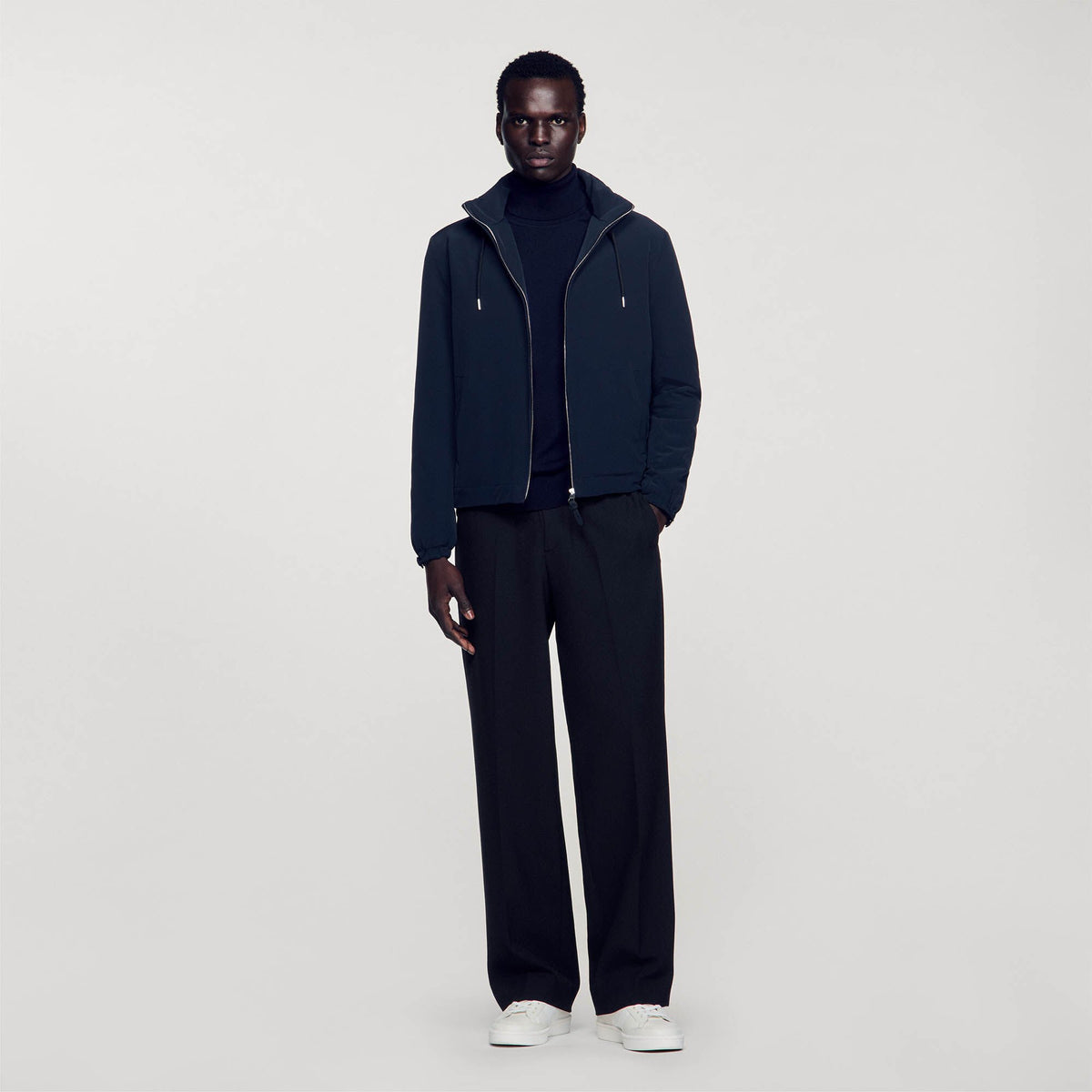 Sandro Men Technical fabric jacket