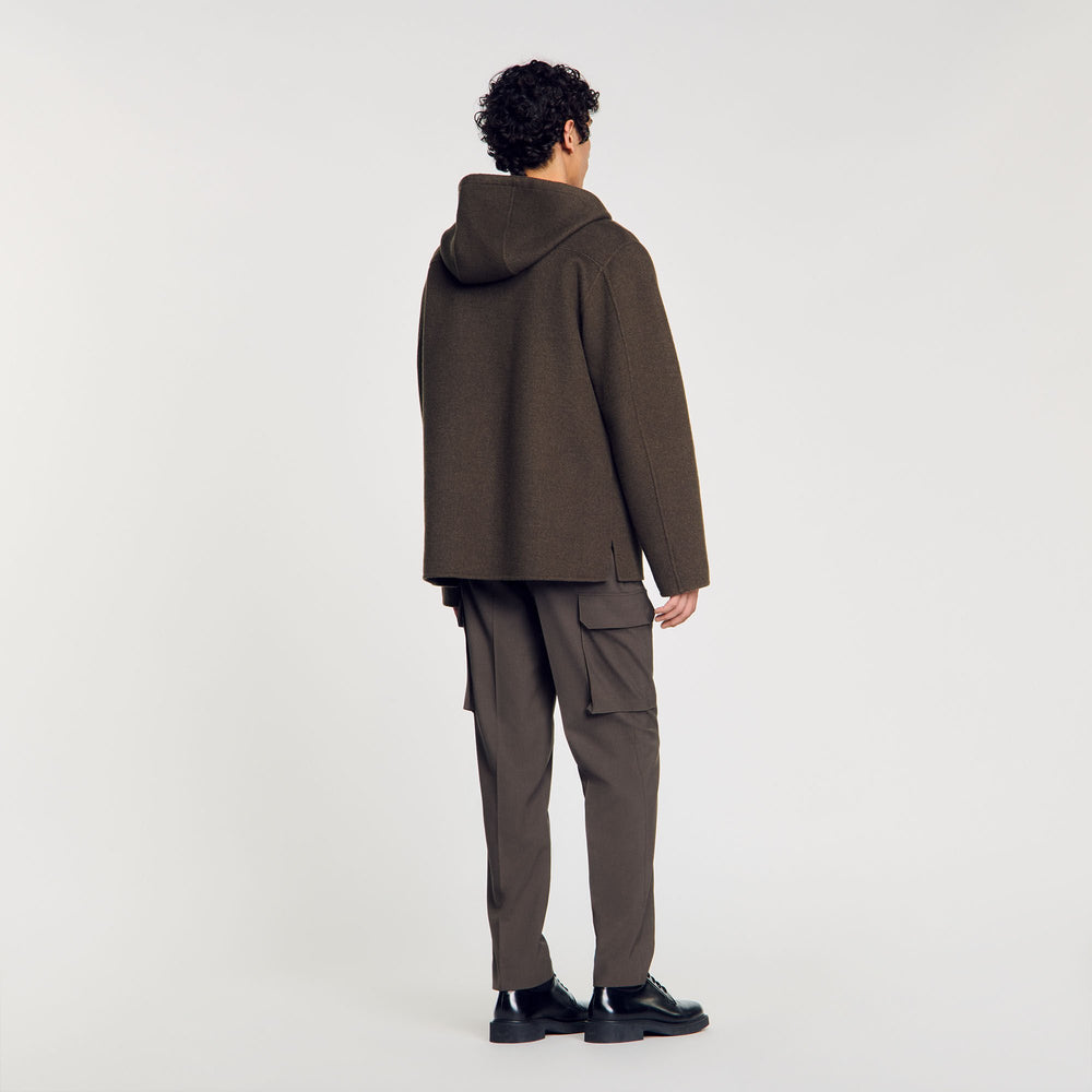 Sandro Men Hooded windbreaker