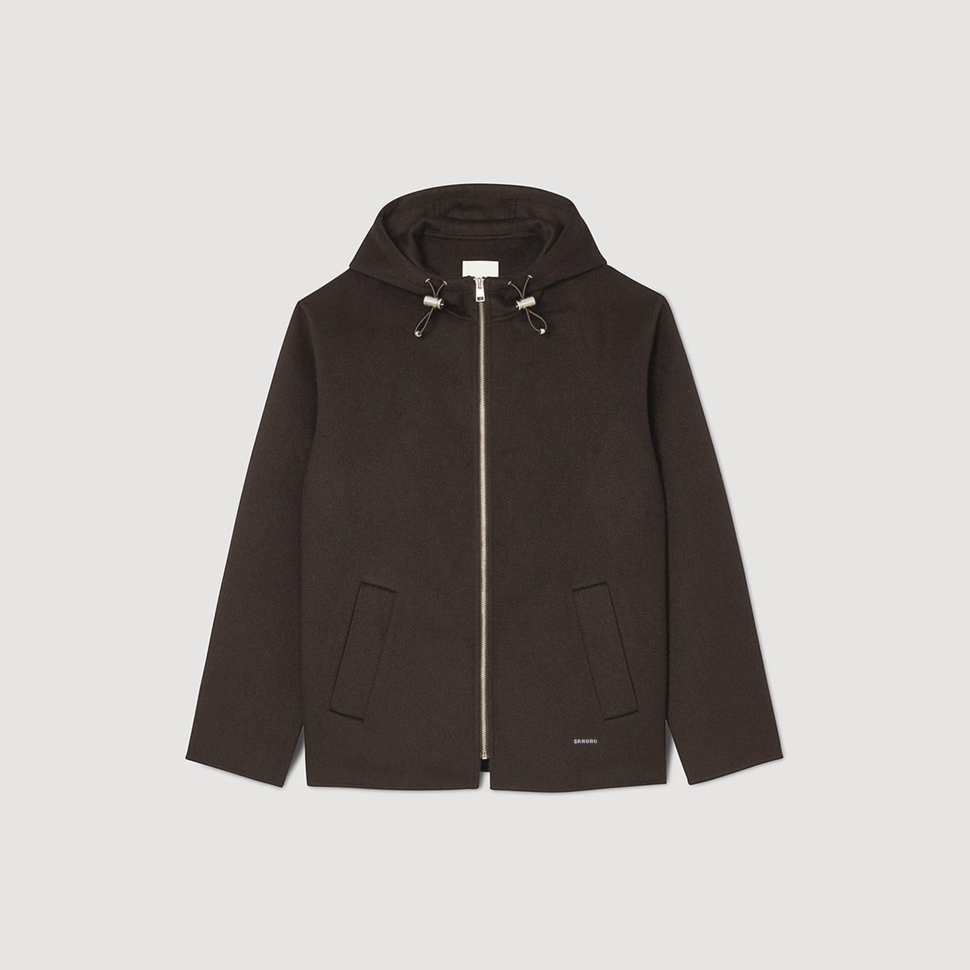 Sandro Men Hooded windbreaker