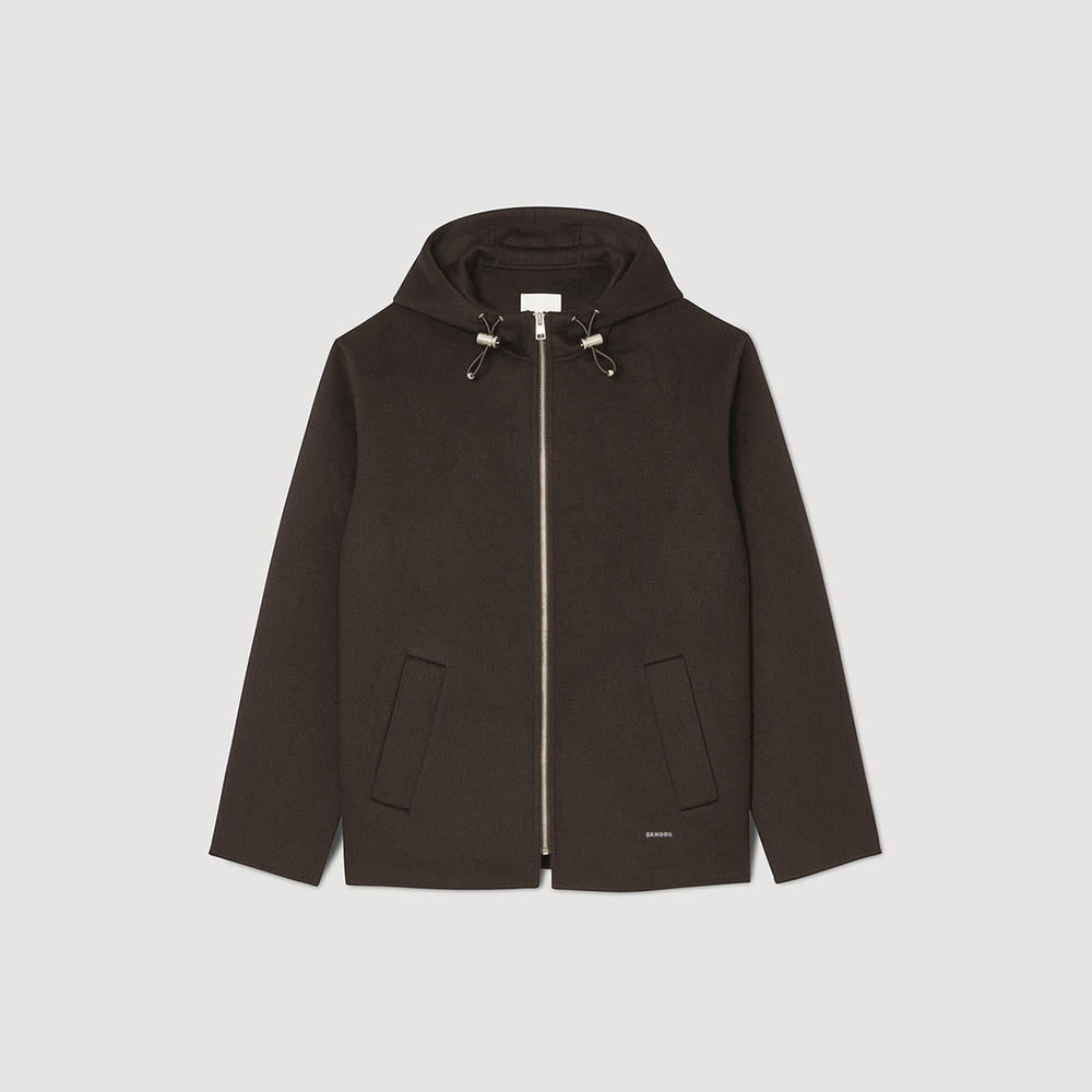 Sandro Men Hooded windbreaker