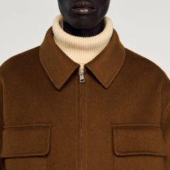 Sandro Men Zipped overshirt