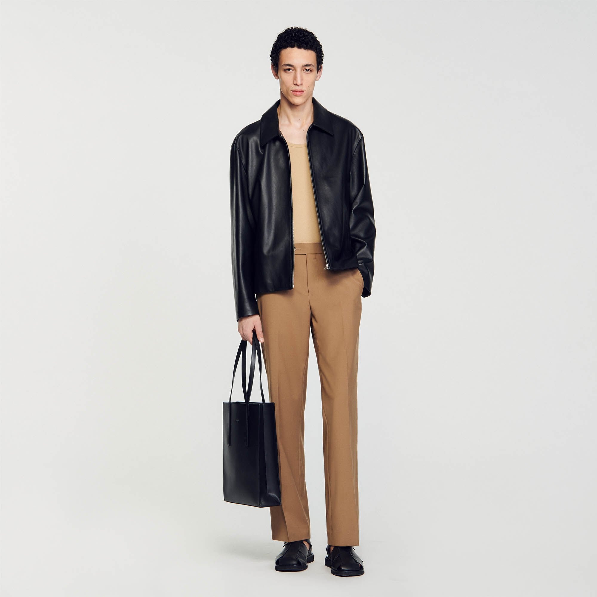 Sandro Men Lambskin jacket