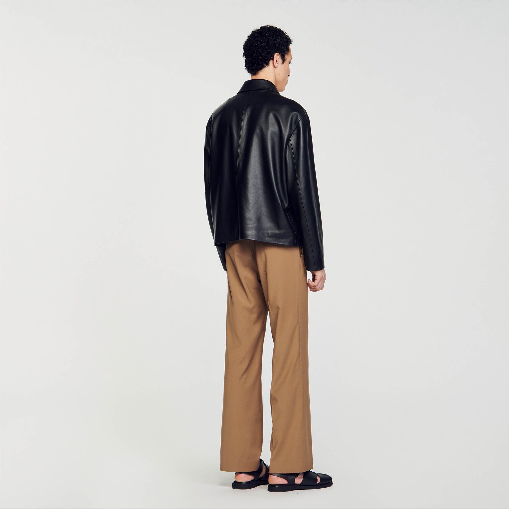 Sandro Men Lambskin jacket