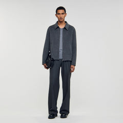 Sandro Men Double-faced wool jacket