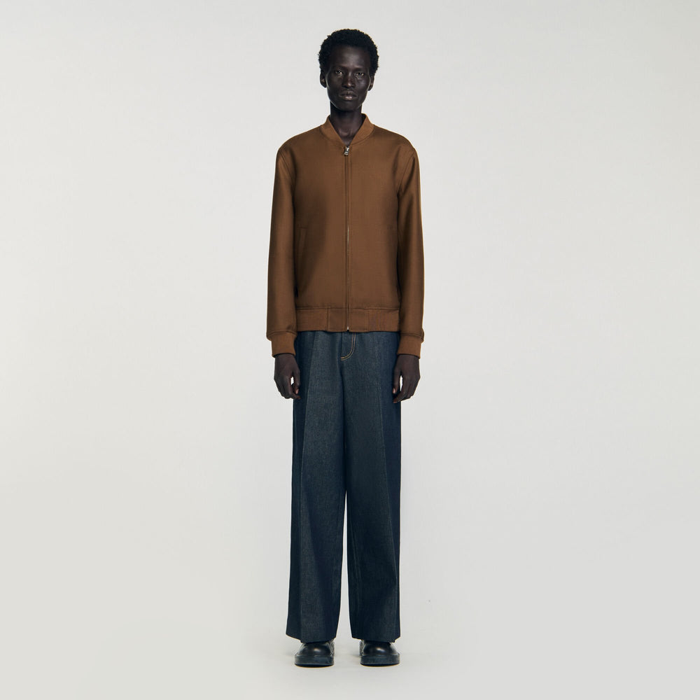 Sandro Men Zip-up jacket
