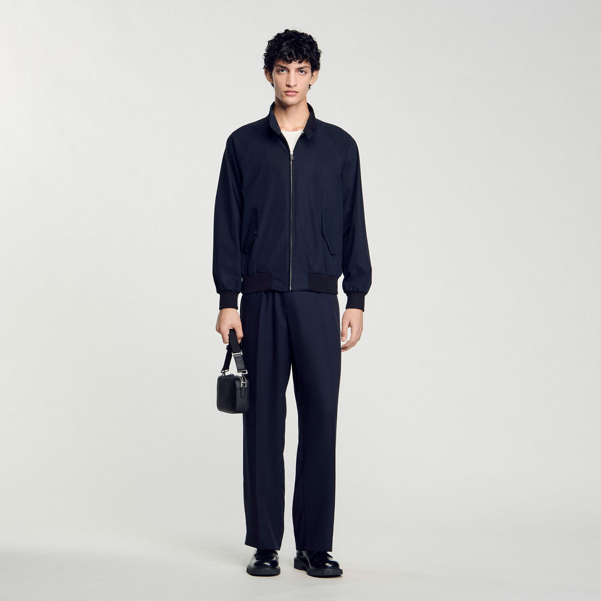 Sandro Men High-neck jacket