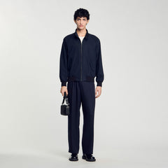 Sandro Men High-neck jacket