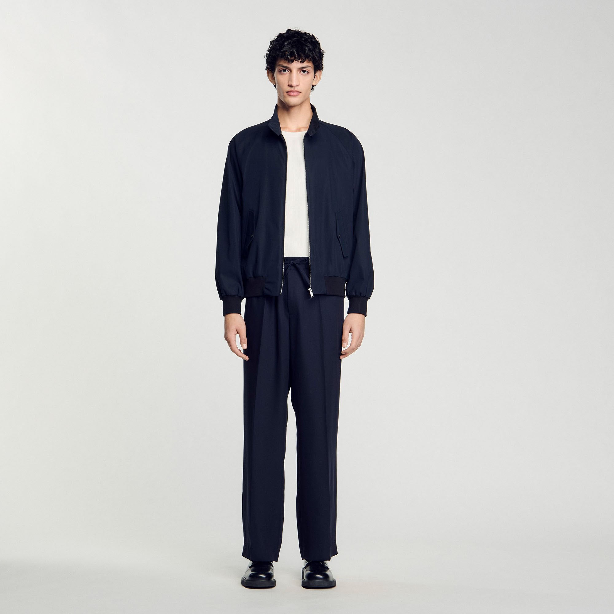 Sandro Men High-neck jacket