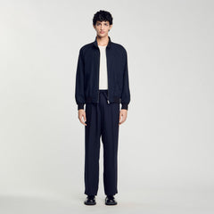Sandro Men High-neck jacket