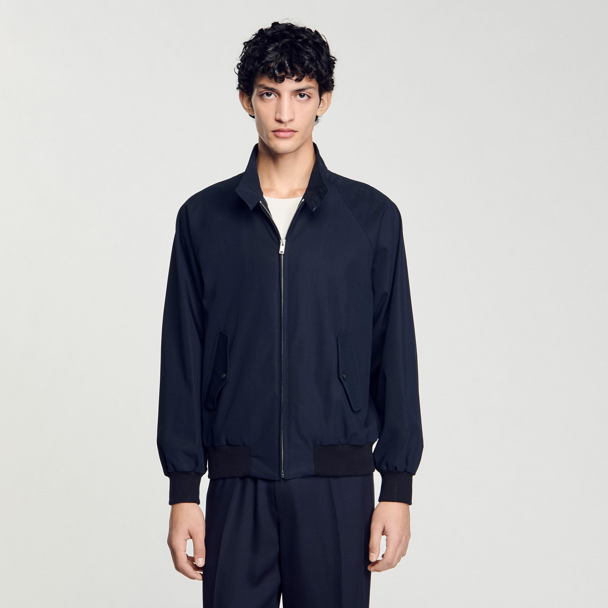 Sandro Men High-neck jacket