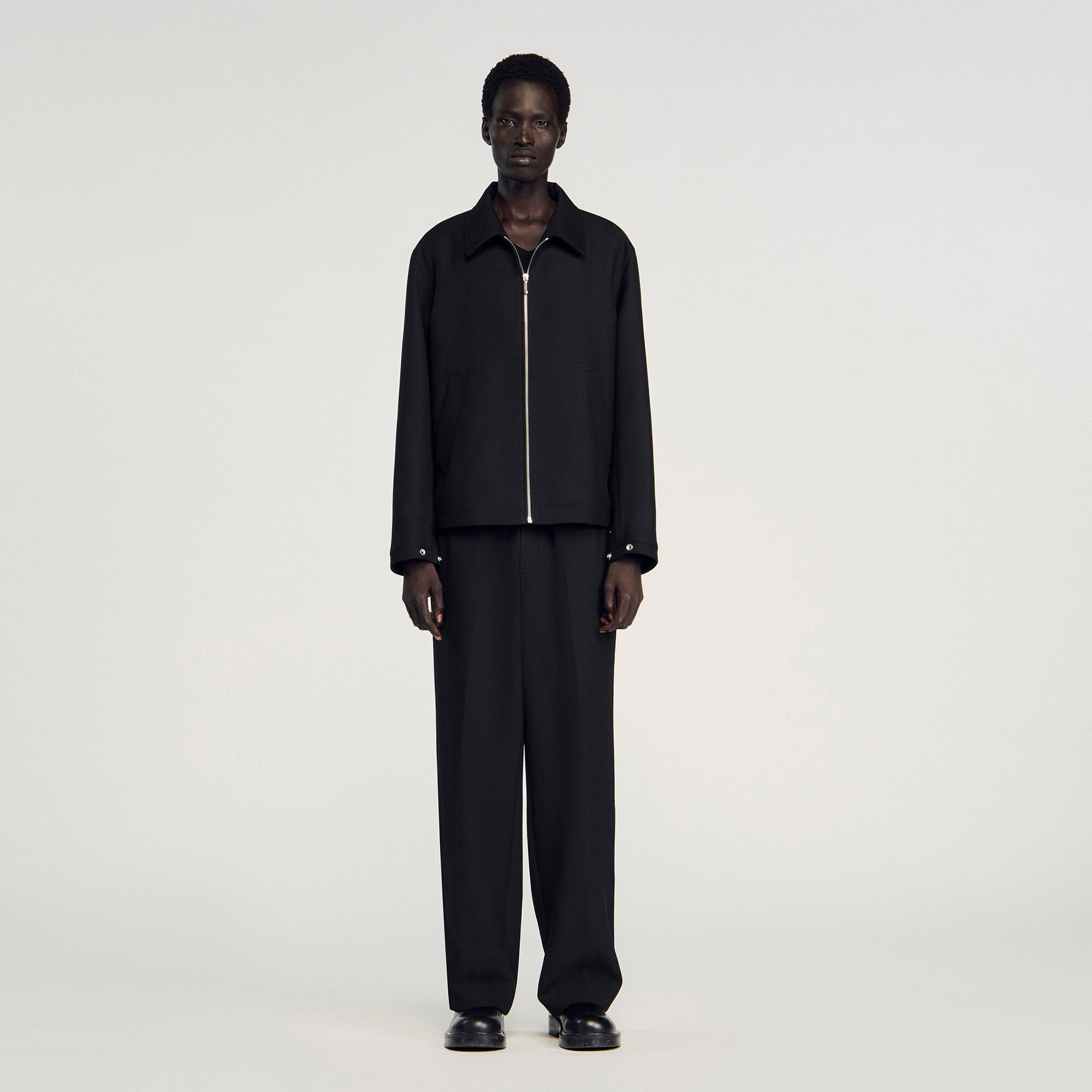 Sandro Men Zip-up jacket