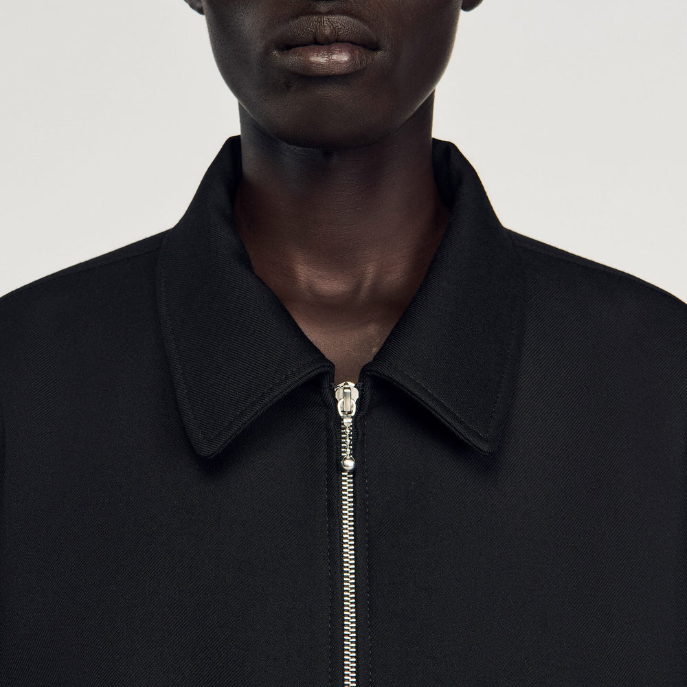 Sandro Men Zip-up jacket