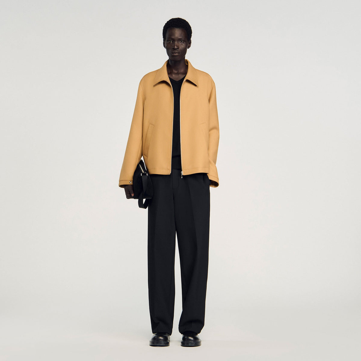 Sandro Men Zip-up jacket