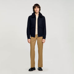 Sandro Men Zip-up jacket