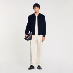 Sandro Men Double-faced wool jacket