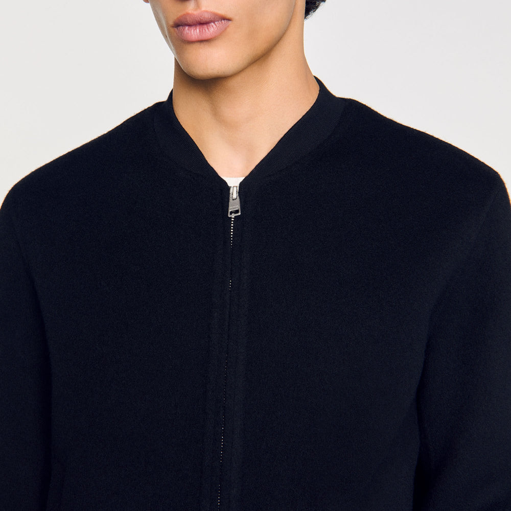 Sandro Men Double-faced wool jacket