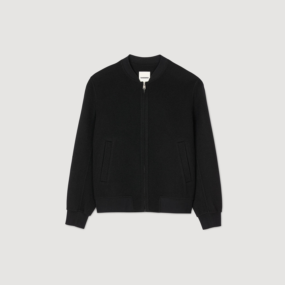 Sandro Men Double-faced wool jacket