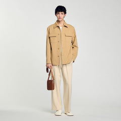 Sandro Men Oversized shirt with pockets