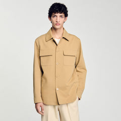 Sandro Men Oversized shirt with pockets