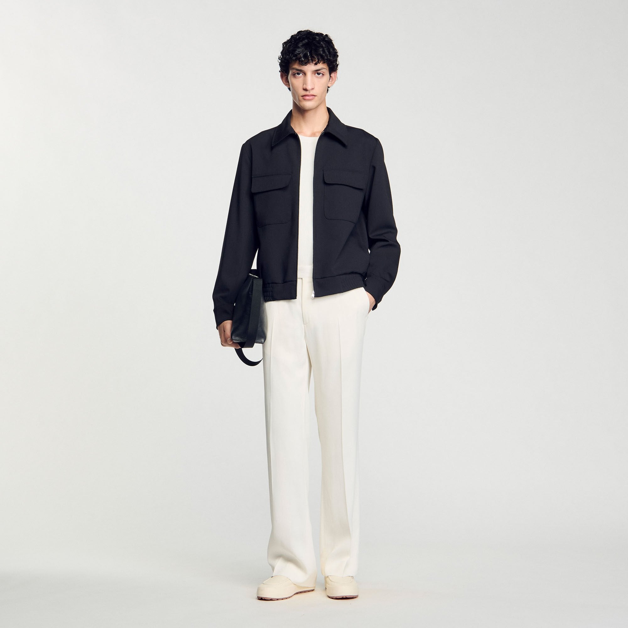 Sandro Men Zip-up jacket
