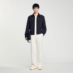 Sandro Men Zip-up jacket