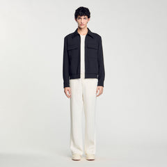 Sandro Men Zip-up jacket