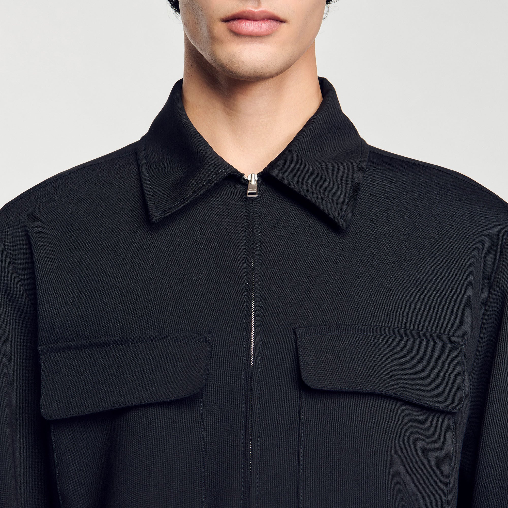 Sandro Men Zip-up jacket