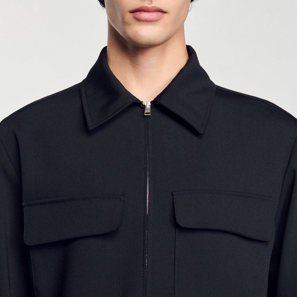 Sandro Men Zip-up jacket