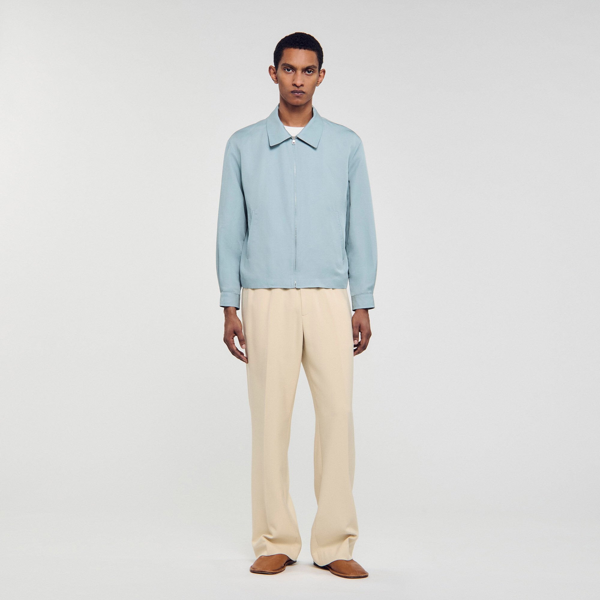 Sandro Men Zip-up jacket