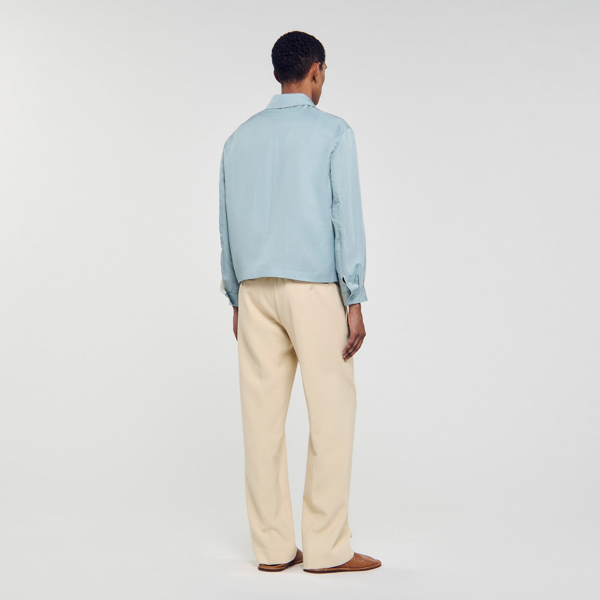 Sandro Men Zip-up jacket