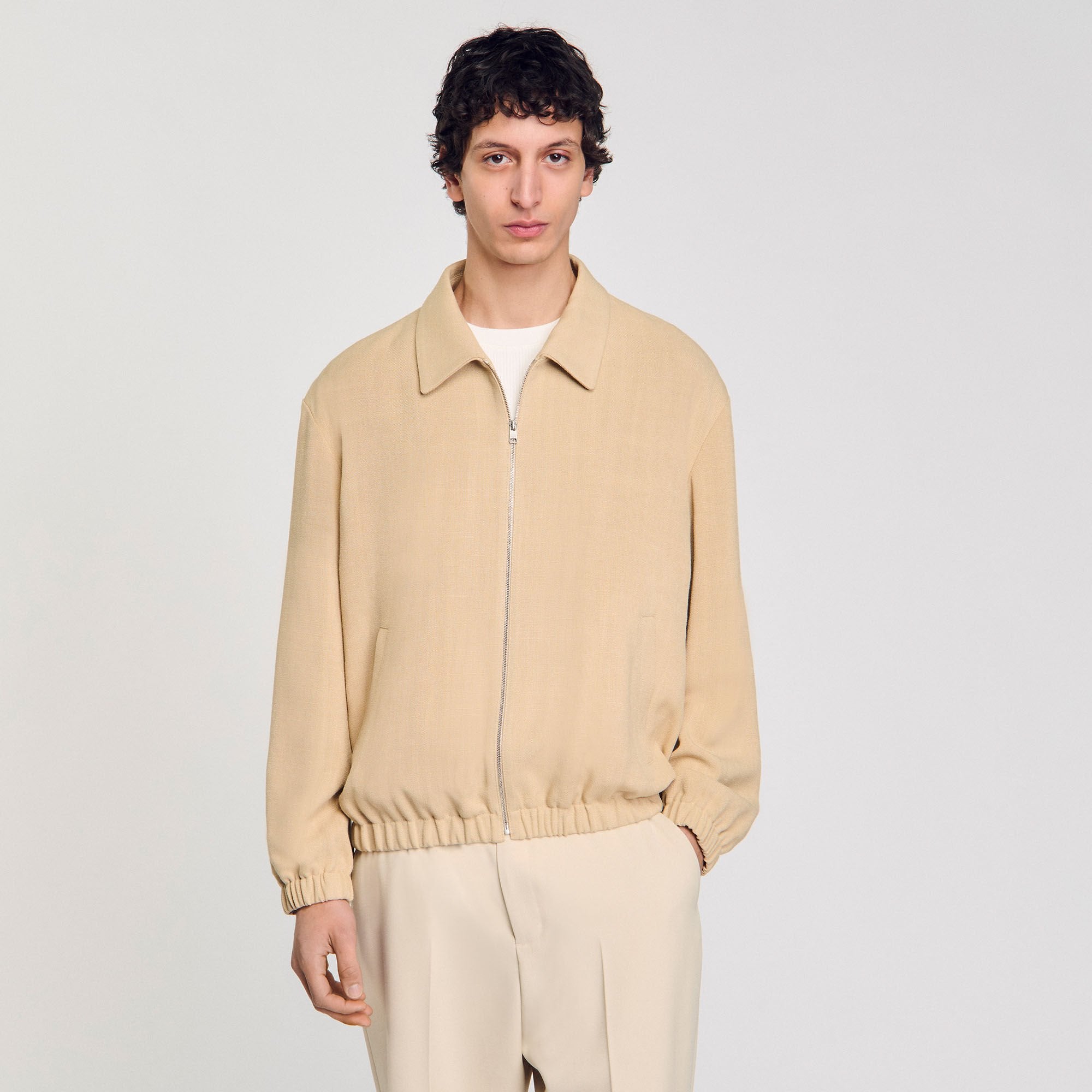 Sandro Men Zip-up jacket