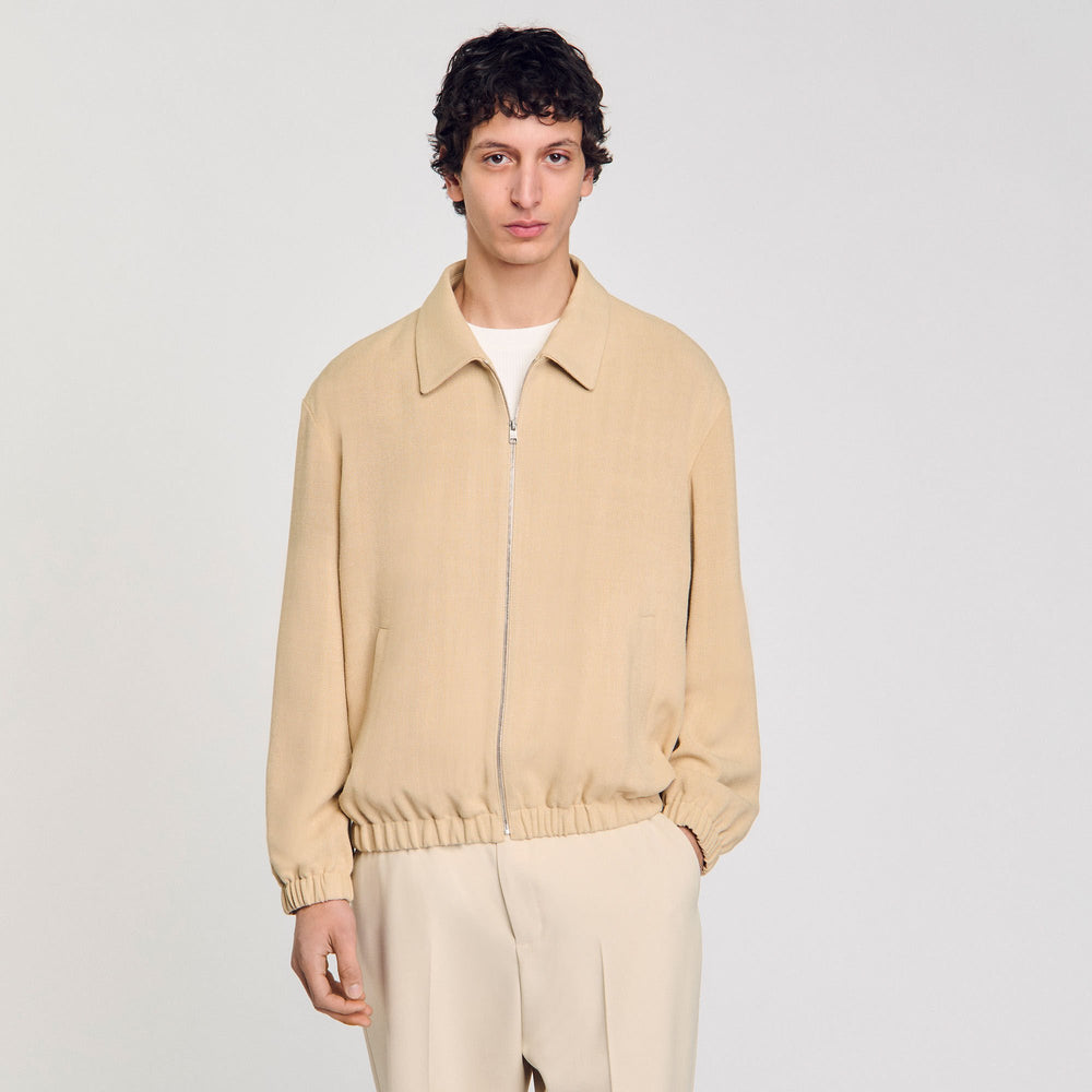 Sandro Men Zip-up jacket