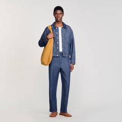 Sandro Men Chambray jacket