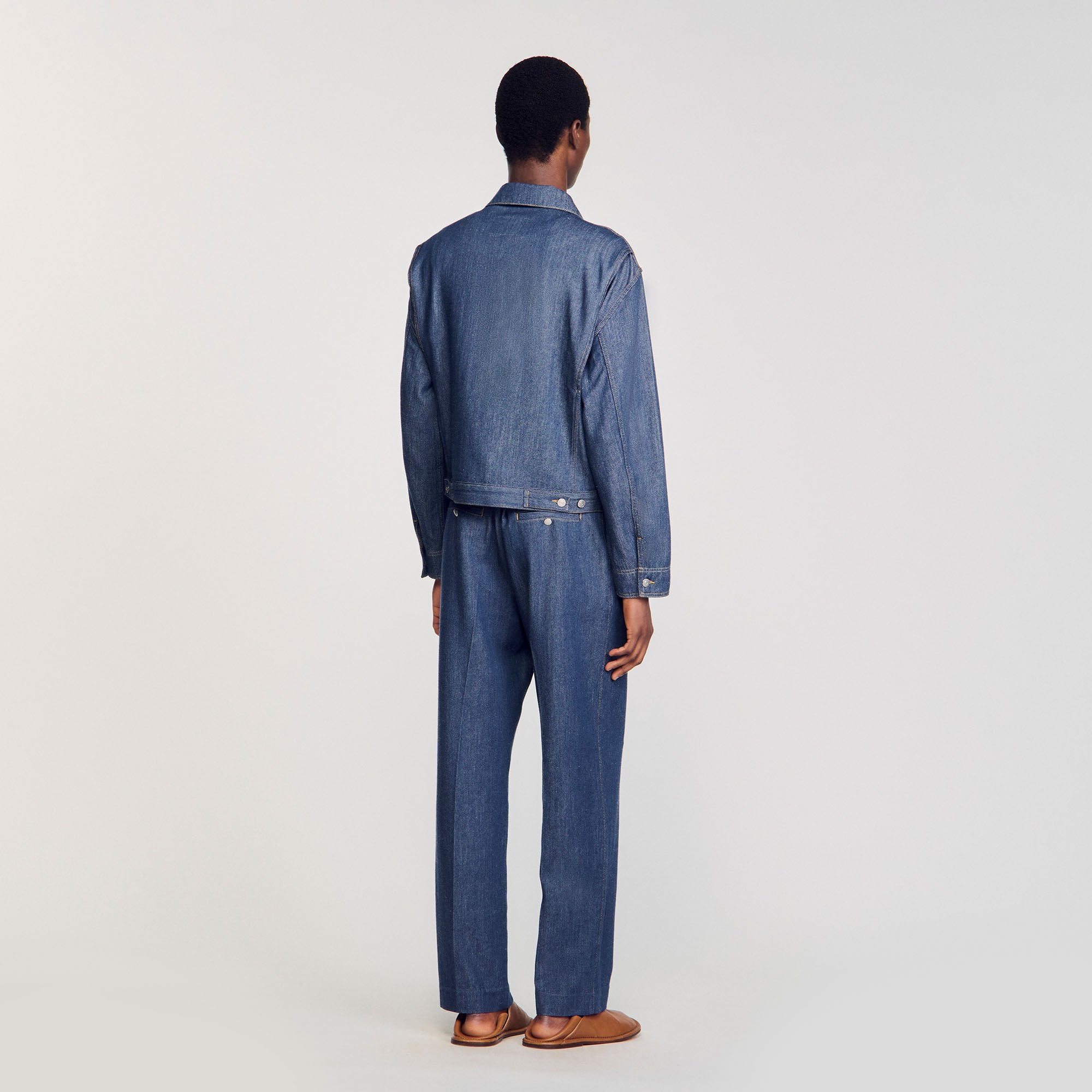 Sandro Men Chambray jacket
