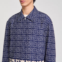 Sandro Men Jacket with floral motif